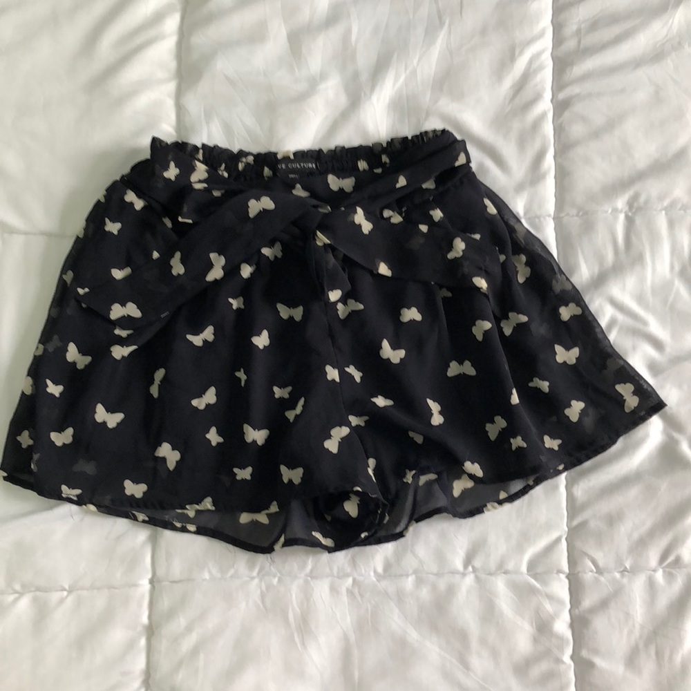 Flowy butterfly shorts